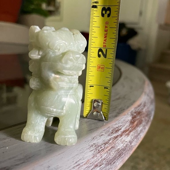 Antique Jade Chinese Foo Dog - Picture 6 of 7